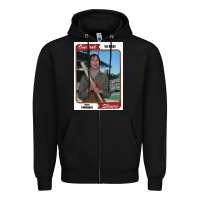 Black Wendy torrance vinatge baseball card Zipper Hoodie - PixelFlow