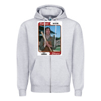 Heather Grey Wendy torrance vinatge baseball card Zipper Hoodie - PixelFlow