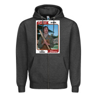 Charcoal Heather Wendy torrance vinatge baseball card Zipper Hoodie - PixelFlow