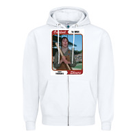 White Wendy torrance vinatge baseball card Zipper Hoodie - PixelFlow