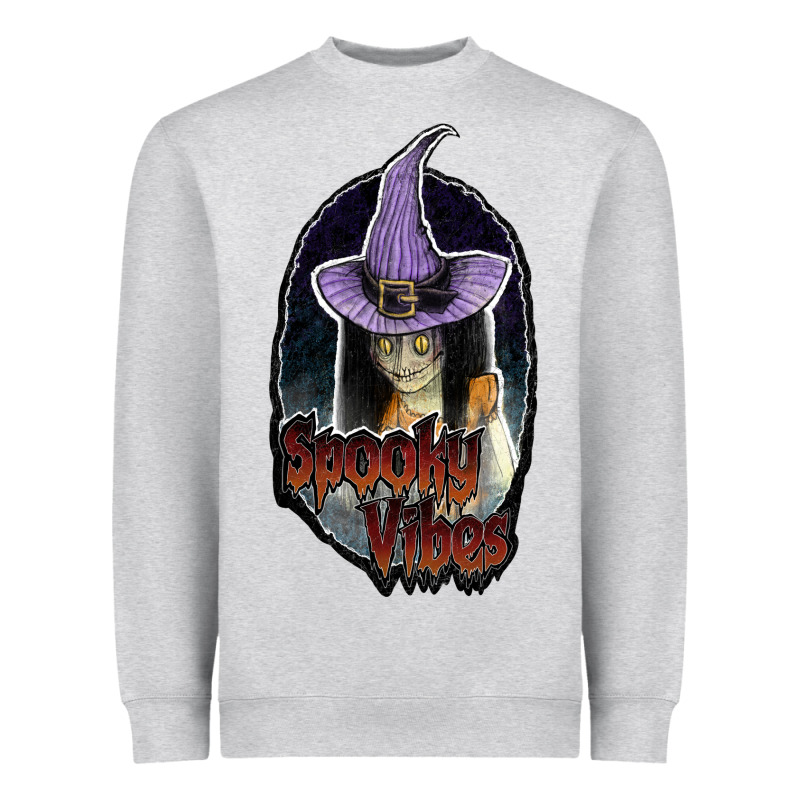 Spooky Vibes Heavyweight Sweatshirt by JahusDesignShop | Teevron