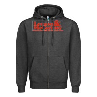 Charcoal Heather lennon & mccartney Classic Zipper Hoodie - PixelFlow