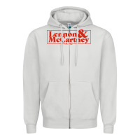 Dove Grey lennon & mccartney Classic Zipper Hoodie - PixelFlow