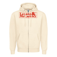 Sandshell lennon & mccartney Classic Zipper Hoodie - PixelFlow