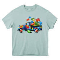 Arona Autism truck Heavy Core Tee - CowGirlArtShop