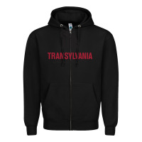 Black transylvania university Zipper Hoodie - PixelFlow