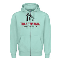 Seafoam transylvania university Zipper Hoodie - PixelFlow