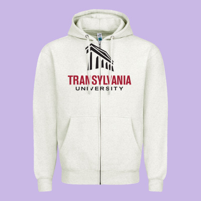 Transylvania University Zipper Hoodie Designed By Pixelflow