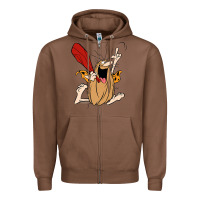 Chestnut captain caveman captain caveman unga bunga premium t shirt Zipper Hoodie - PixelFlow
