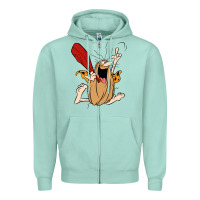 Seafoam captain caveman captain caveman unga bunga premium t shirt Zipper Hoodie - PixelFlow