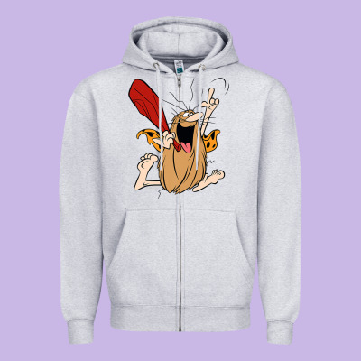 Captain Caveman Captain Caveman Unga Bunga Premium T Shirt Zipper Hoodie Designed By Pixelflow