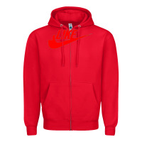 Red like Zipper Hoodie - PixelFlow