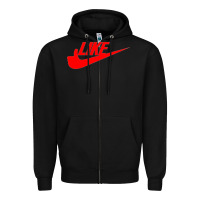 Black like Zipper Hoodie - PixelFlow