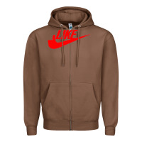 Chestnut like Zipper Hoodie - PixelFlow