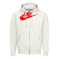 Oatmeal Heather like Zipper Hoodie - PixelFlow