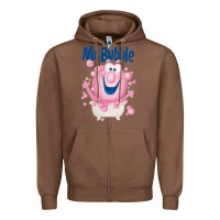 Chestnut Mr bubble makes bath time fun Zipper Hoodie - PixelFlow