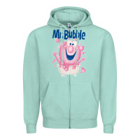 Seafoam Mr bubble makes bath time fun Zipper Hoodie - PixelFlow