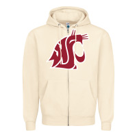 Sandshell washington state cougars Zipper Hoodie - PixelFlow