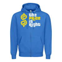 True Royal price is right Zipper Hoodie - PixelFlow