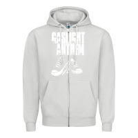 Dove Grey fallon gaslight anthem musisi Zipper Hoodie - PixelFlow