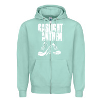 Seafoam fallon gaslight anthem musisi Zipper Hoodie - PixelFlow