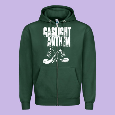 Fallon Gaslight Anthem Musisi Zipper Hoodie Designed By Pixelflow