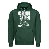 Sports Green fallon gaslight anthem musisi Zipper Hoodie - PixelFlow