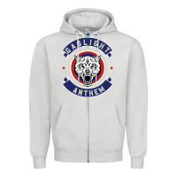 Dove Grey the gaslight anthem Zipper Hoodie - PixelFlow