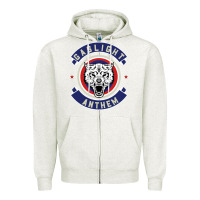 Oatmeal Heather the gaslight anthem Zipper Hoodie - PixelFlow