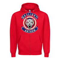 Red the gaslight anthem Zipper Hoodie - PixelFlow