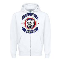 White the gaslight anthem Zipper Hoodie - PixelFlow