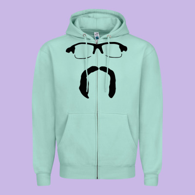 Randy Dobnak Art Zipper Hoodie Designed By Pixelflow