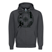 Smoke the four stoic virtues Zipper Hoodie - PixelFlow