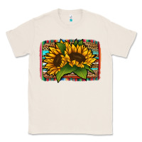 Natural sunflower serape leopard background Classic Tee - Jasminsmagicworld