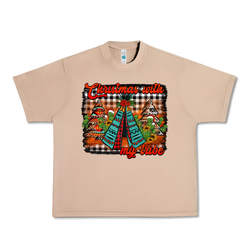 Christmas With My Tribe Urban Heavy Tee by Jasminsmagicworld | Teevron