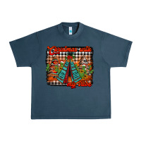 Midnight Navy christmas with my tribe Urban Heavy Tee - Jasminsmagicworld
