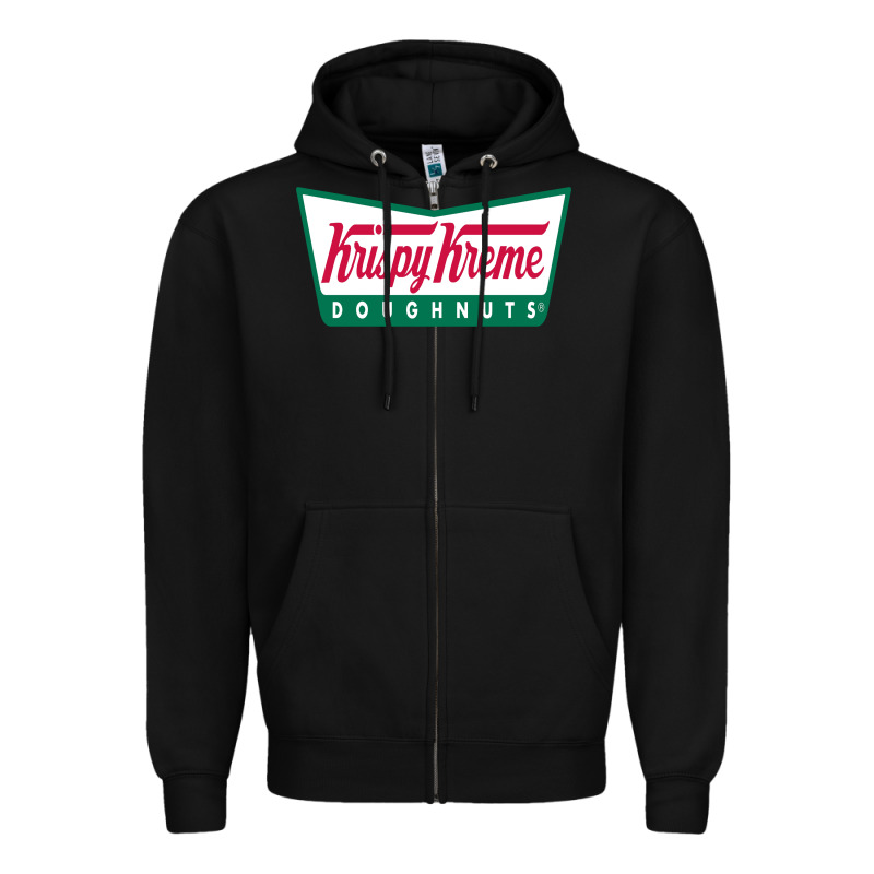 Krispy Kreme Zipper Hoodie by PixelFlow | Teevron