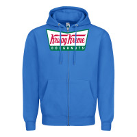 True Royal krispy kreme Zipper Hoodie - PixelFlow