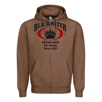 Chestnut Blackwater Zipper Hoodie - PixelFlow