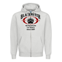 Dove Grey Blackwater Zipper Hoodie - PixelFlow