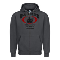 Smoke Blackwater Zipper Hoodie - PixelFlow