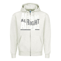 Oatmeal Heather matthew mcconaughey dazed & confused alright alright alright hipster t Zipper Hoodie - PixelFlow