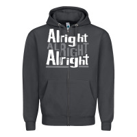 Smoke matthew mcconaughey dazed & confused alright alright alright hipster t Zipper Hoodie - PixelFlow