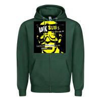 Sports Green U.K. SUBS special music punk Zipper Hoodie - PixelFlow