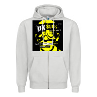 Dove Grey U.K. SUBS special music punk Zipper Hoodie - PixelFlow