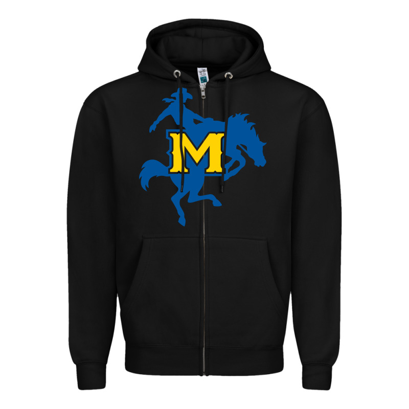 Mcneese  Athletics Zipper Hoodie by PixelFlow | Teevron