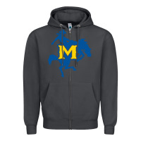 Smoke mcneese  athletics Zipper Hoodie - PixelFlow