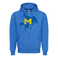 True Royal mcneese  athletics Zipper Hoodie - PixelFlow