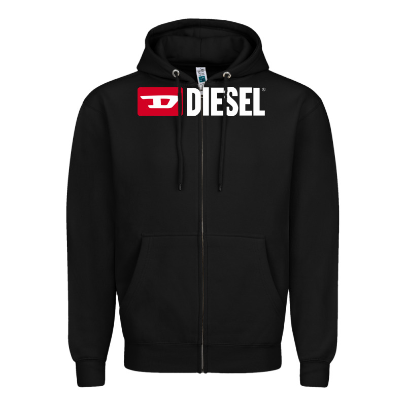 Diesel Zipper Hoodie by PixelFlow | Teevron
