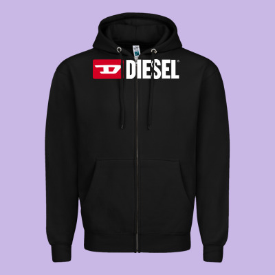Diesel Zipper Hoodie Designed By Pixelflow